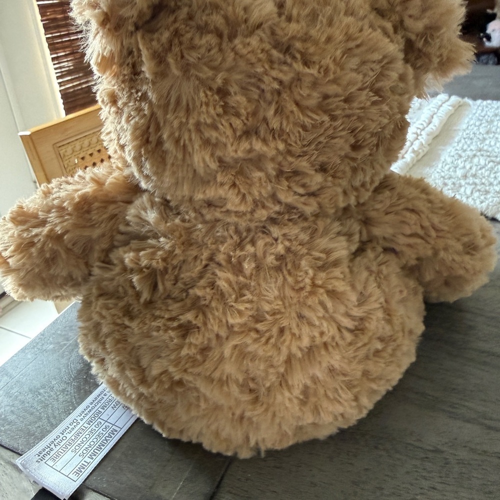 Warmie 🧸 Plush Tan Teddy Bear nwt sooo soft and adorable -for every age! - Picture 4 of 9